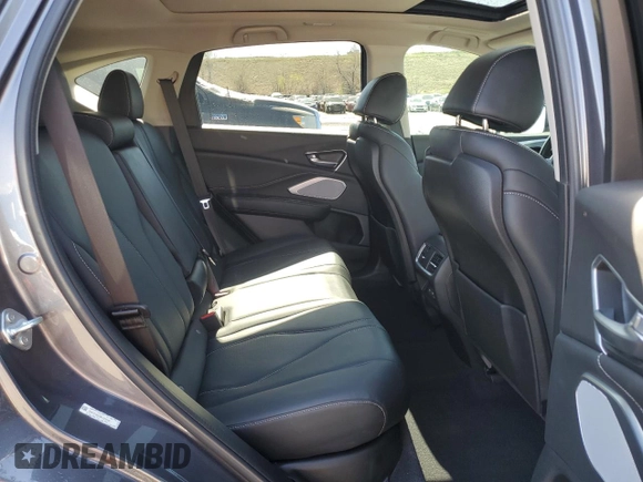 2021 Acura RDX Technology with VIN 5J8TC1H5XML023706, listed as a Copart auction lot 53155535 with 52,636 mi miles and Salvage title. Bid and sale history available at DreamBid. Image 11.