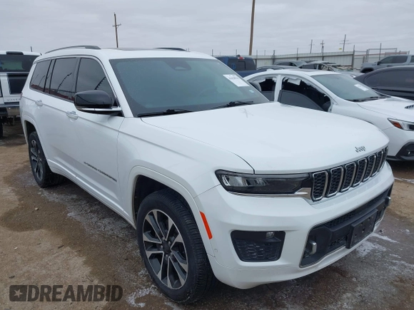 2022 Jeep Grand Cherokee Overland с VIN 1C4RJJDG9N8517470, выставлен на аукционе IAAI как лот 41618934 с пробегом 64 580 миль миль и . История ставок и продаж доступна на DreamBid. Изображение 1.
