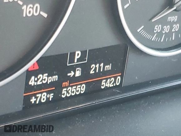 2015 BMW 3 Series 328i xDrive with VIN WBA3B5C55FP653285, listed as a Copart auction lot 63938461 with 53,559 mi miles and Salvage Title. Bid and sale history available at carsss.com. Image 8.
