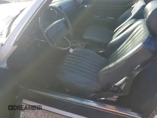 1989 Mercedes-Benz 560 SL with VIN WDBBA48D4KA104474, listed as a Copart auction lot 76584374 with 118,252 mi miles and Salvage Title. Bid and sale history available at carsss.com. Image 7.