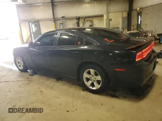 2014 Dodge Charger SE with VIN 2C3CDXBG1EH117145, listed as a Copart auction lot 55127695 with 182,476 mi miles and Salvage Title. Bid and sale history available at DreamBid. Image 2.