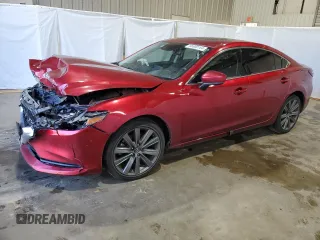 2019 Mazda 6 Grand Touring with VIN JM1GL1TY2K1506844, listed as a Copart auction lot 86900164 with 79,012 mi miles and Salvage Title. Bid and sale history available at carsss.com. Image 1.
