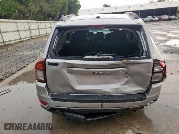 2016 Jeep Compass Sport with VIN 1C4NJCBA8GD559907, listed as a Copart auction lot 60862605 with Not provided miles and Salvage title. Bid and sale history available at DreamBid. Image 6.