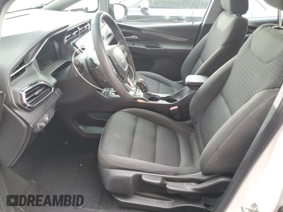 2023 Chevrolet Bolt EV 1LT with VIN 1G1FW6S02P4193160, listed as a Copart auction lot 63430985 with 34,488 mi miles and Clean title. Bid and sale history available at DreamBid. Image 7.