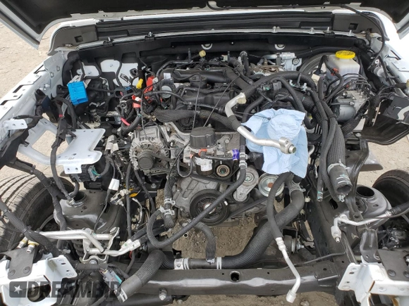 2022 Jeep Wrangler Unlimited Willys with VIN 1C4HJXDN4NW122752, listed as a Copart auction lot 58644854 with Not Provided miles and Salvage Title. Bid and sale history available at DreamBid. Image 11.