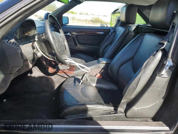 1998 Mercedes-Benz SL 500 with VIN WDBFA67FXWF169208, listed as a Copart auction lot 76115954 with 72,366 mi miles and Clean title. Bid and sale history available at DreamBid. Image 7.