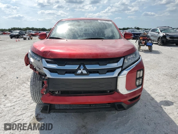 2022 Mitsubishi Outlander Sport ES with VIN JA4ARUAU6NU024140, listed as a Copart auction lot 50470765 with 18,776 mi miles and Salvage Title. Bid and sale history available at carsss.com. Image 5.