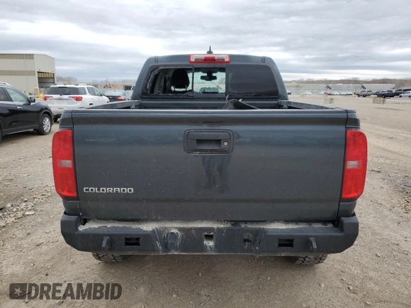 2017 Chevrolet Colorado 4WD ZR2 z VIN 1GCGTEEN5H1284514, wystawiony jako Copart lot #51377075 z przebiegiem 109 085 mil mil oraz Szkoda całkowita • Salvage title. Historia ofert i sprzedaży dostępna na DreamBid. Obrazek 6.