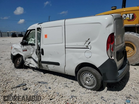 2017 Ram ProMaster City Cargo Tradesman z VIN ZFBERFAB2H6G86183, wystawiony jako Copart lot #57194974 z przebiegiem 82 143 mil mil oraz Szkoda całkowita • Salvage title. Historia ofert i sprzedaży dostępna na DreamBid. Obrazek 2.