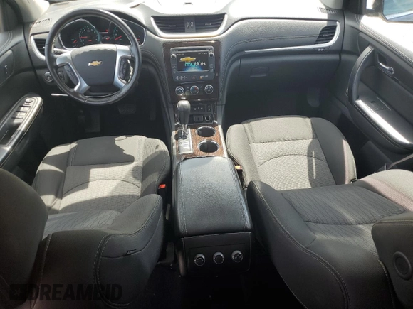 2015 Chevrolet Traverse LT z VIN 1GNKRGKD4FJ117534, wystawiony jako Copart lot #56562735 z przebiegiem Nie podano mil oraz Szkoda całkowita • Salvage title. Historia ofert i sprzedaży dostępna na DreamBid. Obrazek 8.