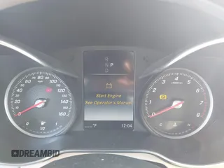 2018 Mercedes-Benz C with VIN WDDWF4KB2JR320325, listed as a IAAI auction lot 40359181 with 58,522 mi miles. Bid and sale history available at carsss.com. Image 7.