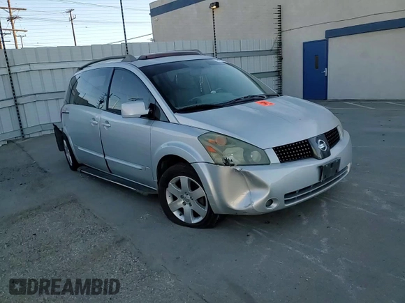 2006 Nissan Quest SE with VIN 5N1BV28U96N118097, listed as a Copart auction lot 78171414 with 0 mi miles and Salvage Title. Bid and sale history available at carsss.com. Image 12.