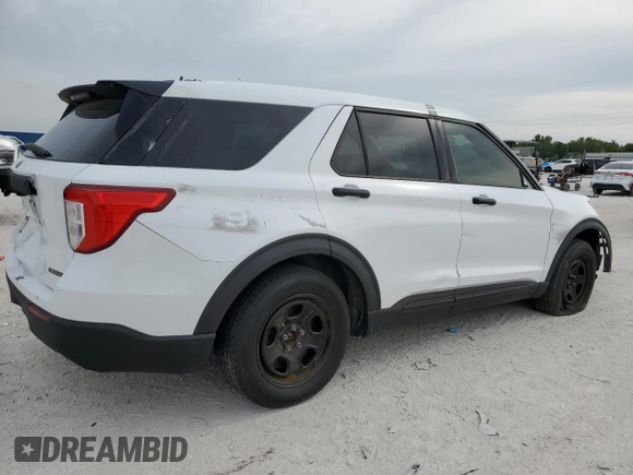 2021 Ford Police Interceptor Utility z VIN 1FM5K8AW4MNA01237, wystawiony jako Copart lot #48664315 z przebiegiem Nie podano mil oraz Nie do naprawy. Historia ofert i sprzedaży dostępna na DreamBid. Obrazek 3.