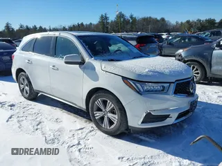 2020 Acura MDX with VIN 5J8YD4H34LL009382, listed as a IAAI auction lot 41454101 with 49,951 mi miles. Bid and sale history available at carsss.com. Image 1.