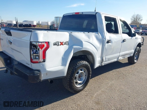 2016 Ford F-150 XLT with VIN 1FTEW1EF9GFA47669, listed as a IAAI auction lot 41130861 with 85,661 mi miles. Bid and sale history available at carsss.com. Image 4.