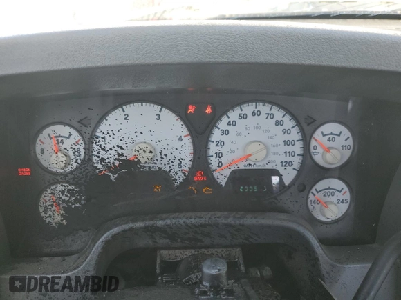 2007 Dodge Ram 2500 SLT with VIN 3D7KS28C77G704253, listed as a Copart auction lot 47828425 with 238,576 mi miles and Salvage Title. Bid and sale history available at carsss.com. Image 9.