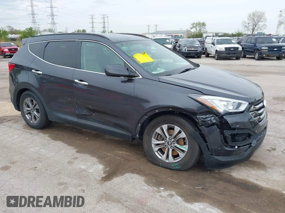 2016 Hyundai Santa Fe z VIN 5XYZU3LB0GG318165, wystawiony jako IAAI lot #42158474 z przebiegiem 74 420 mil mil oraz . Historia ofert i sprzedaży dostępna na DreamBid. Obrazek 1.