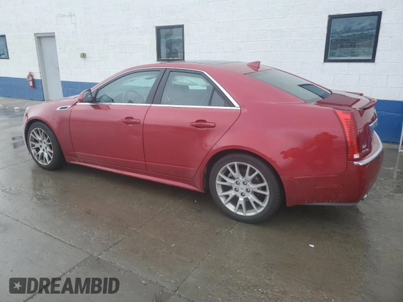 2012 Cadillac CTS Premium with VIN 1G6DS5E34C0130933, listed as a Copart auction lot 45604365 with 166,180 mi miles and Salvage Title. Bid and sale history available at DreamBid. Image 2.