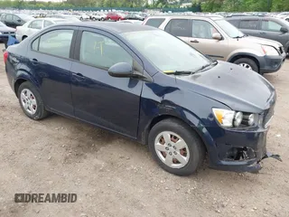 2015 Chevrolet Sonic LS with VIN 1G1JA5SH8F4164897, listed as a IAAI auction lot 42374297 with Not provided miles and . Bid and sale history available at DreamBid. Image 1.