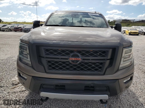 2021 Nissan Titan SV с VIN 1N6AA1FB4MN522054, выставлен на аукционе Copart как лот 83884484 с пробегом 36 789 миль миль и Списание • Salvage title. История ставок и продаж доступна на DreamBid. Изображение 5.