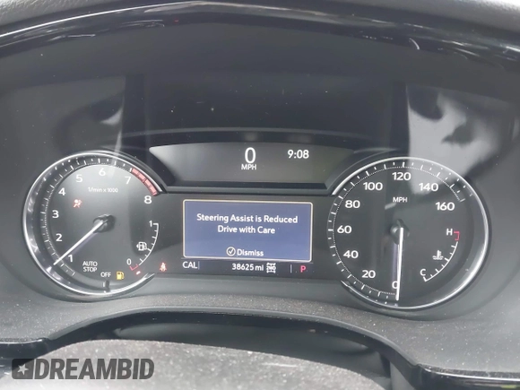2020 Cadillac XT5 Premium Luxury AWD with VIN 1GYKNDRS1LZ211241, listed as a IAAI auction lot 41936344 with 38,625 mi miles and . Bid and sale history available at DreamBid. Image 7.