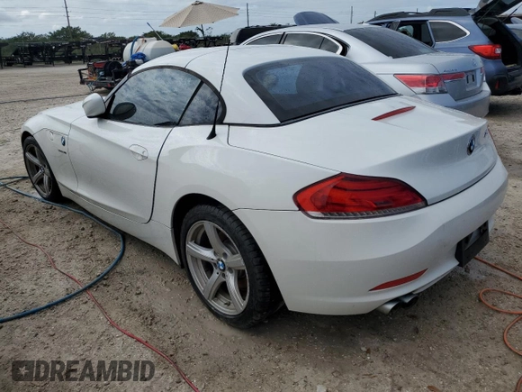 2011 BMW Z4 sDrive30i with VIN WBALM5C54BE379870, listed as a Copart auction lot 74458414 with Not provided miles and Non repairable. Bid and sale history available at DreamBid. Image 2.