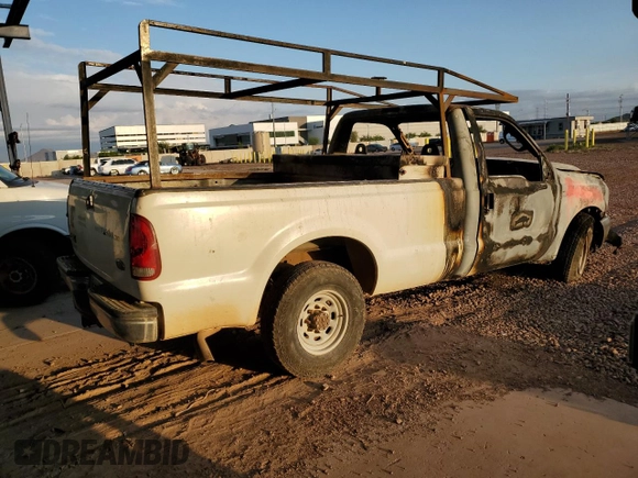 2003 Ford F-250 XL with VIN 3FTNF20L23MB33841, listed as a Copart auction lot 55350945 with Not provided miles and Salvage title. Bid and sale history available at DreamBid. Image 3.