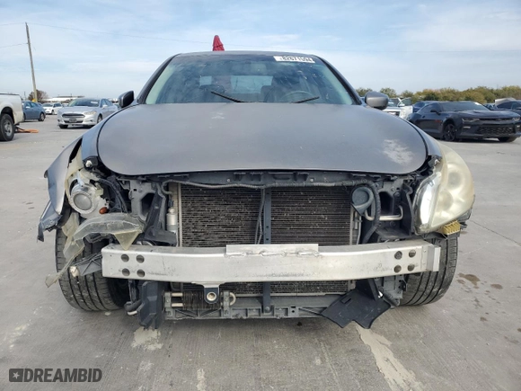 2012 Infiniti G25 Sedan Journey with VIN JN1DV6AP6CM812369, listed as a Copart auction lot 82671594 with 170,604 mi miles and Clean Title. Bid and sale history available at carsss.com. Image 5.