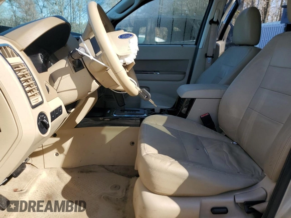 2012 Ford Escape Limited with VIN 1FMCU0EG6CKB62744, listed as a Copart auction lot 48158705 with 0 mi miles and Salvage Title. Bid and sale history available at carsss.com. Image 7.