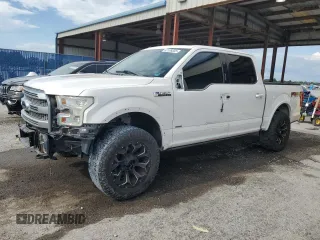 2016 Ford F-150 XLT with VIN 1FTEW1EG7GFA10578, listed as a Copart auction lot 63109335 with 154,643 mi miles and Salvage title. Bid and sale history available at DreamBid. Image 1.
