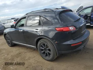 2006 Infiniti FX35 with VIN JNRAS08W06X210458, listed as a Copart auction lot 71851414 with 0 mi miles and Salvage Title. Bid and sale history available at carsss.com. Image 2.