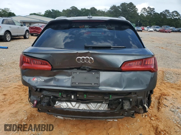 2018 Audi SQ5 Prestige с VIN WA1C4AFY8J2051105, выставлен на аукционе Copart как лот 55777245 с пробегом 50 273 миль миль и Списание • Salvage title. История ставок и продаж доступна на DreamBid. Изображение 6.