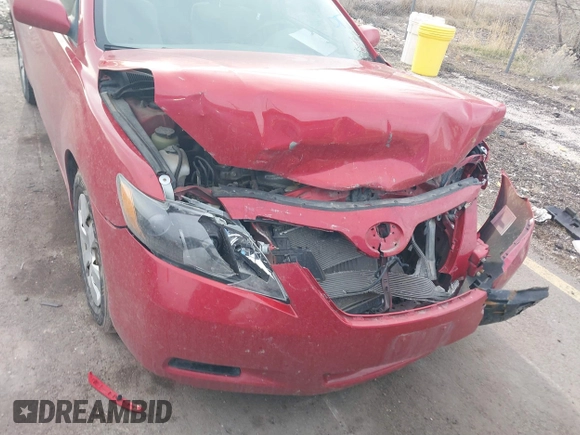 2007 Toyota Camry CE with VIN 4T1BE46K77U150924, listed as a IAAI auction lot 41798592 with 130,696 mi miles. Bid and sale history available at carsss.com. Image 6.