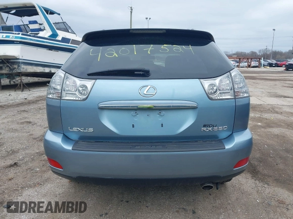 2009 Lexus RX 350 with VIN 2T2GK31UX9C069319, listed as a IAAI auction lot 42017524 with 78,162 mi miles and . Bid and sale history available at DreamBid. Image 17.