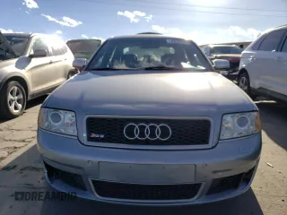 2003 Audi RS 6 with VIN WUAPV54B43N905277, listed as a Copart auction lot 43785095 with 156,178 mi miles and Salvage Title. Bid and sale history available at carsss.com. Image 5.