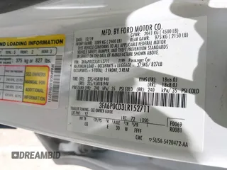 2020 Ford Fusion SEL with VIN 3FA6P0CD3LR152711, listed as a IAAI auction lot 42516763 with 97,073 mi miles and . Bid and sale history available at DreamBid. Image 9.