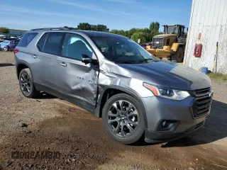2021 Chevrolet Traverse RS with VIN 1GNERJKW5MJ210958, listed as a Copart auction lot 69652254 with 49,035 mi miles and Clean Title. Bid and sale history available at carsss.com. Image 4.