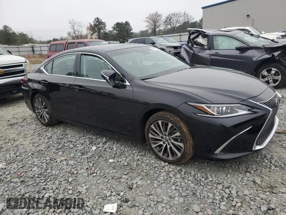2021 Lexus ES with VIN 58ADZ1B11MU104194, listed as a Copart auction lot 44602115 with 17,609 mi miles and Salvage Title. Bid and sale history available at carsss.com. Image 4.
