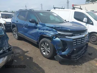 2025 Chevrolet Equinox FWD LT with VIN 3GNAXHEG1SL178520, listed as a IAAI auction lot 42148692 with 5,345 mi miles and . Bid and sale history available at DreamBid. Image 1.