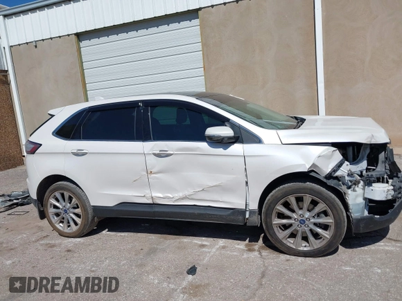 2018 Ford Edge Titanium with VIN 2FMPK4K86JBB39225, listed as a IAAI auction lot 40492704 with 203,252 mi miles. Bid and sale history available at carsss.com. Image 14.