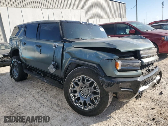2024 GMC Hummer EV 3X z VIN 1GKB0RDC6RU103340, wystawiony jako Copart lot #79773874 z przebiegiem Nie podano mil oraz Szkody całkowita. Historia ofert i sprzedaży dostępna na DreamBid. Obrazek 4.