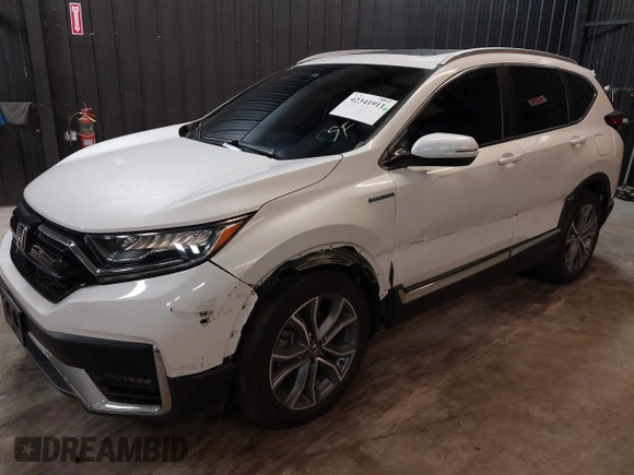 2021 Honda CR-V Touring with VIN 7FART6H98ME024238, listed as a IAAI auction lot 42341911 with 50,757 mi miles and . Bid and sale history available at DreamBid. Image 6.