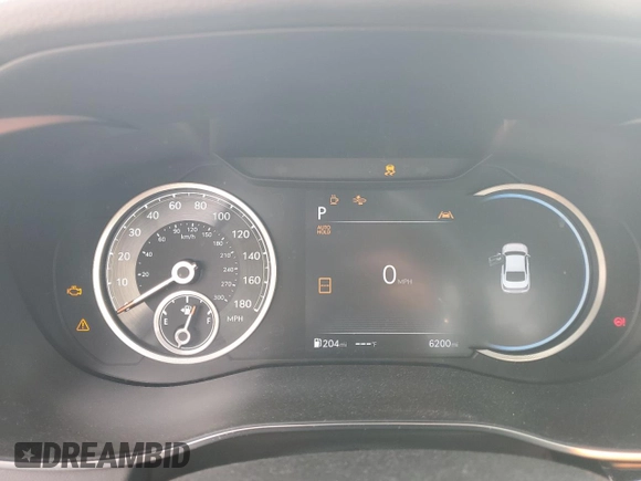 2024 Genesis G70 Sport Advanced with VIN KMTG54SE8RU138988, listed as a Copart auction lot 42835125 with 6,200 mi miles and Salvage Title. Bid and sale history available at DreamBid. Image 9.