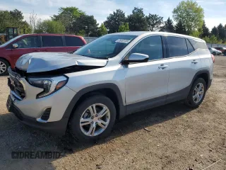 2019 GMC Terrain SLE with VIN 3GKALTEV9KL150099, listed as a Copart auction lot 55633105 with 117,023 mi miles and Salvage title. Bid and sale history available at DreamBid. Image 1.