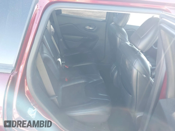 2019 Jeep Cherokee Latitude Plus with VIN 1C4PJMLX5KD456292, listed as a IAAI auction lot 40940110 with 95,622 mi miles and . Bid and sale history available at DreamBid. Image 8.