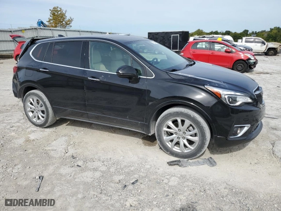 2020 Buick Envision Preferred with VIN LRBFX1SA1LD110858, listed as a Copart auction lot 71282464 with 28,349 mi miles and Salvage Title. Bid and sale history available at carsss.com. Image 4.