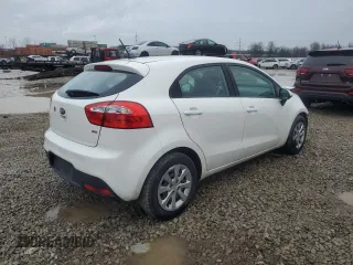 2015 Kia Rio LX with VIN KNADM5A33F6516514, listed as a Copart auction lot 88876485 with 105,591 mi miles and Salvage Title. Bid and sale history available at carsss.com. Image 3.