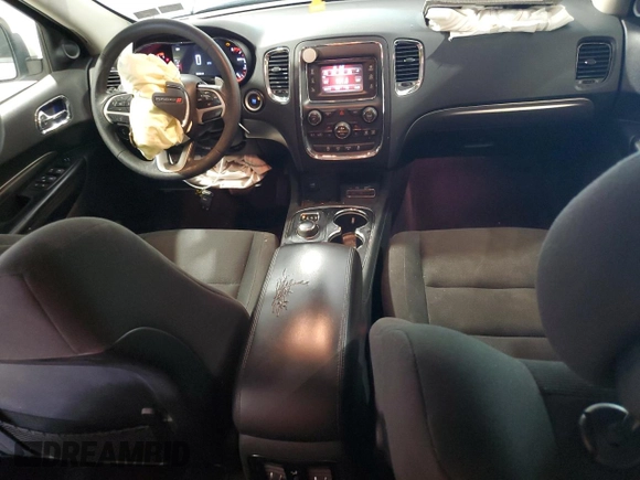 2016 Dodge Durango SXT with VIN 1C4RDJAG7GC460343, listed as a Copart auction lot 60974975 with 59,783 mi miles and Salvage title. Bid and sale history available at DreamBid. Image 8.