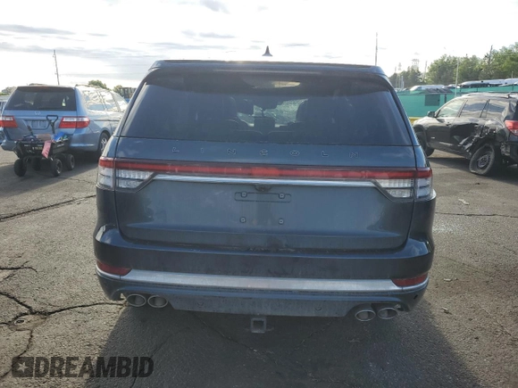 2020 Lincoln Aviator Black Label with VIN 5LM5J9XC7LGL00176, listed as a Copart auction lot 56495025 with 73,181 mi miles and Clean title. Bid and sale history available at DreamBid. Image 6.