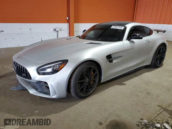 2020 Mercedes-Benz AMG GT R с VIN WDDYJ7KA8LA028745, выставлен на аукционе Copart как лот 87867315 с пробегом 14 627 миль миль и Списание • Salvage title. История ставок и продаж доступна на DreamBid. Изображение 1.